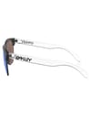 Oakley + Frogskins Lite Matte Black Matte Clear Prizm Sapphire - 4