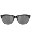Oakley + Frogskins Lite Matte Black Silver Prizm Black
