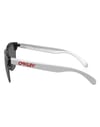 Oakley + Frogskins Lite Matte Black Silver Prizm Black - 4