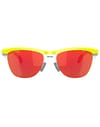 Oakley + Frogskins Range Matte Tennis Ball Yellow Prizm Ruby