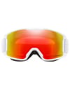 Oakley + Line Miner S Matte White Prizm Snow Torch Iridium