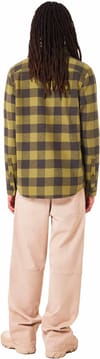 Oakley + Bear Cozy Flannel New Dk Brush Fern Check - 5