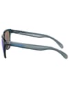 Oakley + Frogskins Crystal Black Prizm Sapphr Irid Polar