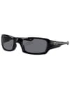 Fives Squared Polished Black Grey + Oakley