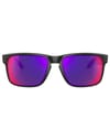 Oakley + Holbrook Matte Black Positive Red Iridium - 4