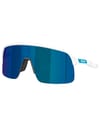 Oakley + Sutro Lite Matte White Prizm Transitions Cobalt