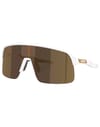 Oakley + Sutro Lite Matte White Prizm Transitions Pyrite