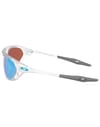 Oakley + Cage Jacket Matte Clear Prizm Deep Water Polarized - 3