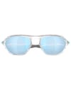 Oakley + Cage Jacket Matte Clear Prizm Deep Water Polarized - 7