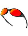 Oakley + Eyejacket Redux Black Ink Prizm Ruby - 4