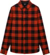 Bear Cozy Flannel Flam Red Pit Black Check + Oakley