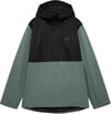 Elk Grove Anorak Pitch Black Aviator Green + Oakley