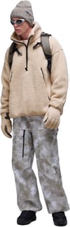 Oakley + Snowdrift Quarter Zip Sherpa Mist - 3