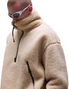 Oakley + Snowdrift Quarter Zip Sherpa Mist - 5