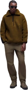 Oakley + Snowdrift Quarter Zip Sherpa Army Green - 3