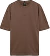 Dual Jersey Tee Dark Umber + Oakley