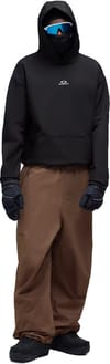 Oakley + Wintertide Scratched Hoodie Pitch Black - 3