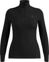 BL Top Turtle Neck LS Half Zip Active Warm Eco W Black + Odlo