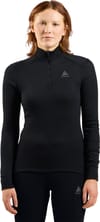 Odlo + BL Top Turtle Neck LS Half Zip Active Warm Eco W Black - 3