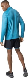 Odlo + Mid Layer Essential 1/2 Zip Saxony Blue - 4