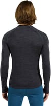 Odlo + BL Top Crew Neck LS Performance 150 M Grey Melange/Dark Grey Melange - 4