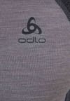 Odlo + BL Top Crew Neck LS Performance 150 M Grey Melange/Dark Grey Melange - 6