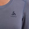 Odlo + BL Top Crew Neck L/S Merino 200 Folkstone Gray - 5