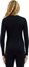 Odlo + BL Top Crew Neck LS Merino 200 W Black - 4