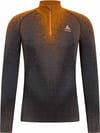BL Top Turtle Neck L/S Half Zip BLackcom Oriole + Odlo