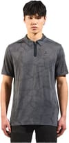 Odlo + Ascent Chill-Tec Polo Shirt SS Black Melange - 3