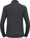 Odlo + BL Top LS Half Zip Natural Performance Pw 150 Fudge Dark Grey