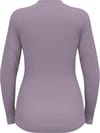 Odlo + BL Top LS Natural Performance PW 150 W Misty Lilac Gray Ridge