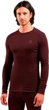 Odlo + BL Top Crew Neck LS Active Warm Fudge - 3