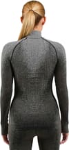 Odlo + BL Top Turtle Neck LS Half Zip Performance Warm W Blackcomb Black - 4