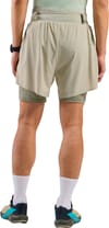 Odlo + X-Alp Trail 6 Inch 2-In-1 Short M Agate Gray - Vetiver