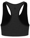 Odlo + Seamless Medium - Padded Sport Bra W Black Melange