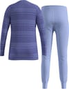 Odlo + Set Long Active Warm Eco Kids Blue Heron/Skipper Blue