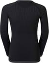 Odlo + BL Top Crew Neck LS Performance Warm Kids Black/Graphite Grey