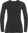 BL Top Crew Neck LS Performance Warm Eco W Black/Graphite Grey + Odlo