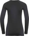 Odlo + BL Top Crew Neck LS Performance Warm Eco W Black/Graphite Grey