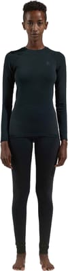 Odlo + BL Top Crew Neck LS Performance Warm Eco W Black/Graphite Grey - 5