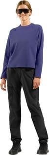 Odlo + Mid Layer Crew Neck W Skipper Blue - 5