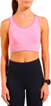 Odlo + Seamless Medium - Padded Bra W Hyper Pink Melange - 3