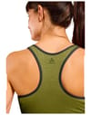 Odlo + Seamless Medium - Padded Bra W Guacamole Melange - 5