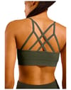Odlo + Seamless Low Bra W Deep Depths/Grey Melange - 4