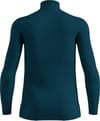 Odlo + Active Warm Baselayer Top Turtle Neck Half Zip M Reflecting Pond