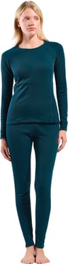 Odlo + Active X-Warm Baselayer Top Crew Neck W Reflecting Pond - 5