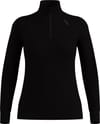 Active X-Warm Baselayer Top Turtle Neck Half Zip W Black + Odlo