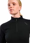 Odlo + Active X-Warm Baselayer Top Turtle Neck Half Zip W Black - 6
