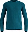 Essential Seamless Tee Crew Neck M Reflecting Pond Melange + Odlo